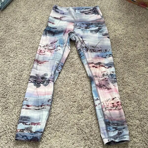 Lululemon Wunder Under High Rise Legging - Sunrise Silhouette Multi